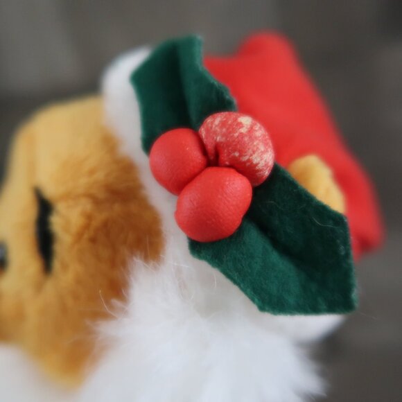 Disney Parks Winnie the Pooh Holiday Bean Plush Original Tags Small Christmas - Picture 5 of 10